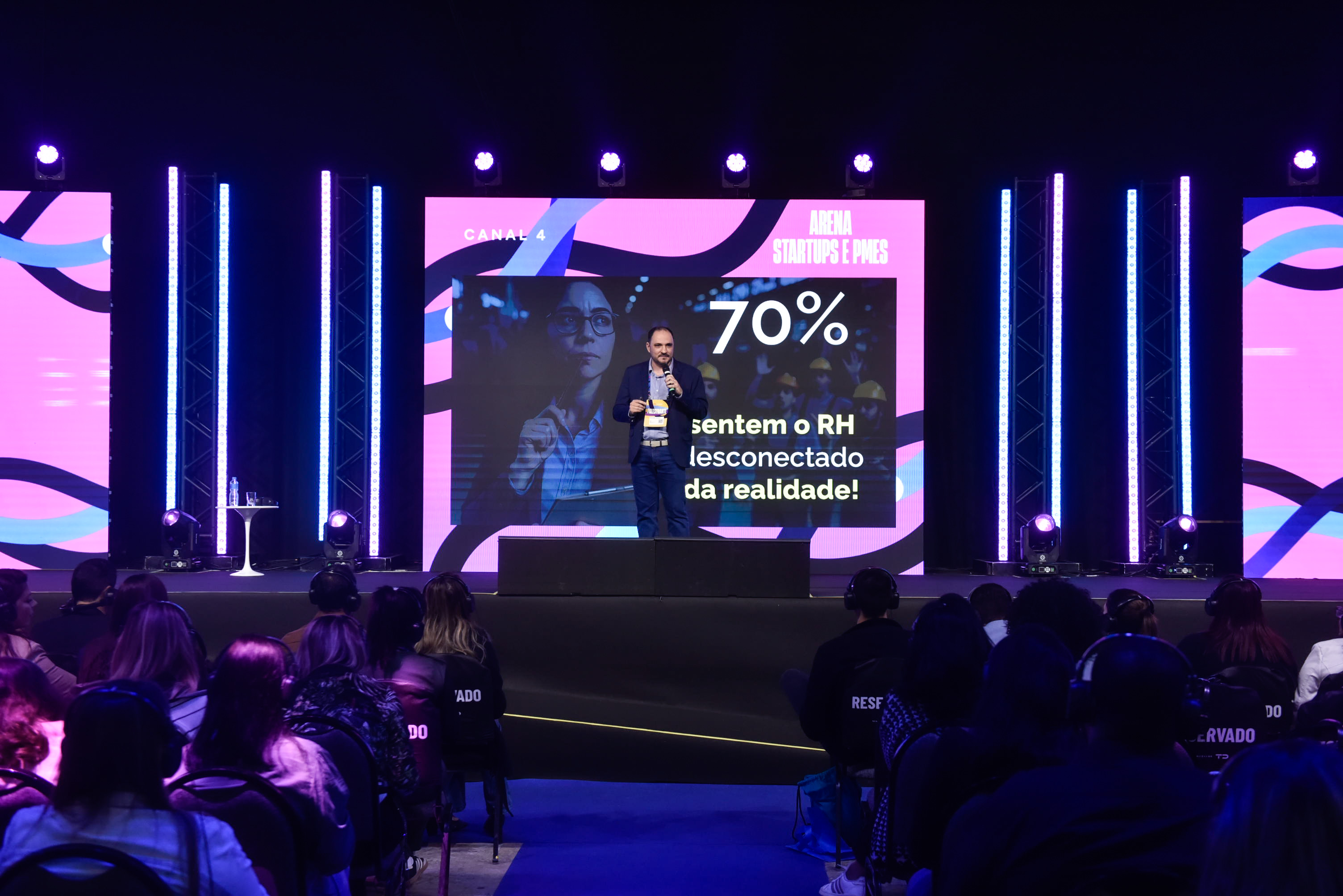 Richard Heiras - Palestrante em ação